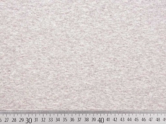 Sweatstoff French Terry uni, beige meliert
