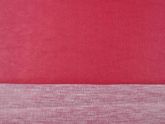 kr�ftiges Lederimitat Kunstleder f�r Taschen, dunkelrot