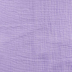Musselin Stoff Double Gauze uni, lavendel