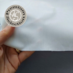 Silky Cotton Baumwollstoff Blusenstoff Hemdenstoff uni, wei� - Made in Italy