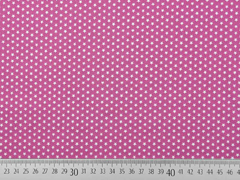 Baumwollstoff kleine Sterne Mini Stars, wei� beere