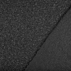 Boucle Stoff Schafsl�ckchen, schwarz