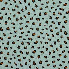 RESTST�CK 112 cm Jerseystoff Leomuster Lochmuster Pointoille, mint
