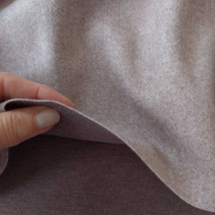 RESTST�CK 30 cm Jackenstoff Wool Look klassischer Stil, taupe meliert