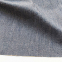 leichter Jeansstoff uni, mittelgrau (graublau)