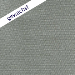 RESTST�CK 37 cm Canvas Stoff gewachst wasserabweisend uni Meterware, armygr�n