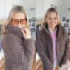 Teddystoff Boucle Stoff Lammfell-Optik dick weich, camel