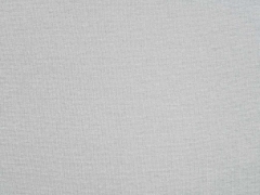 B�ndchenstoff Meterware Glattstrick uni, hellgrau