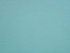 angerauter Sweat Stoff uni, mattes aquamarin
