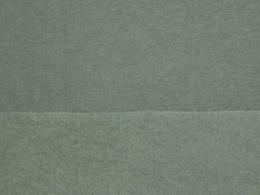 Heavy Jogging Sweat Stoff dick weich angeraut, khaki