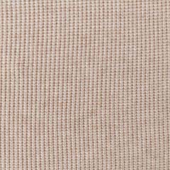 Rippstrick Viskose Meterware meliert, hellbeige natur