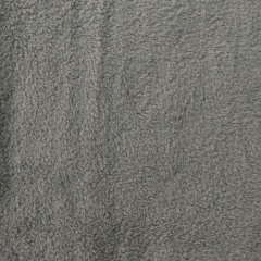 Fleece Stoff Meterware uni, helles armygr�n