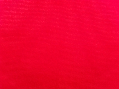 B�ndchenstoff Meterware Glattstrick uni, rot