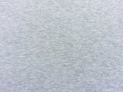 B�ndchenstoff Meterware Glattstrick - hellgrau meliert