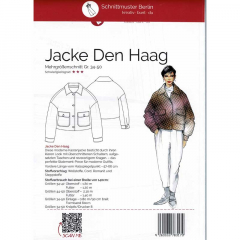Papierschnittmuster Damen Jacke DEN HAAG Schnittmuster Berlin