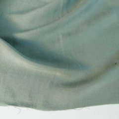 RESTST�CK 50 cm Viskose Leinen Stoff Webware, gr�n