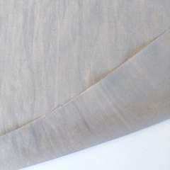 Viskose Leinen Stoff Webware, helltaupe