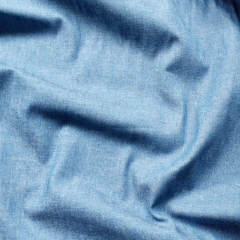 Jeanstoff leicht Chambray mit Stretch, helles jeansblau