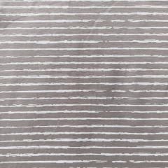 Jerseystoff Streifen blurry stripes, weiss helltaupe
