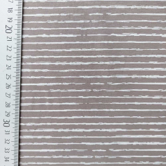 Jerseystoff Streifen blurry stripes, weiss helltaupe