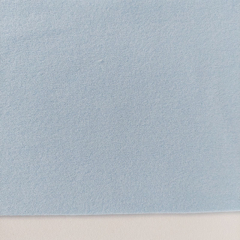 RESTST�CK 96 cm Jackenstoff Mantelstoff Velourstoff Lodenstoff Meterware weich uni - icy blue (hellblau)