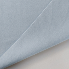 RESTST�CK 96 cm Jackenstoff Mantelstoff Velourstoff Lodenstoff Meterware weich uni - icy blue (hellblau)