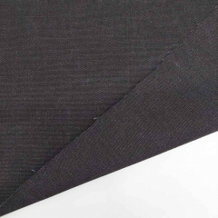 Canvas Stoff gewachst wasserabweisend uni Meterware, schwarz
