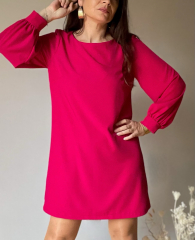 Papierschnittmuster Kleid EVE Langarm Manschette - Clematisse Pattern
