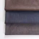 Denim Leinen Stoff mit Stretch Jeansstoff Meterware, dunkelbraun