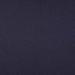 Dunkelblauer Baumwolltwill aus 100% Baumwolle unelastisch