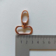Karabiner Metall kupfer 25 mm breit Taschenzubeh�r kaufen