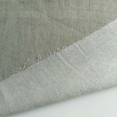 Viskose-Leinen Stoff weich fallend schilfgr�n – Twill Sommerstoff f�r Blusen, Kleider & Hosen