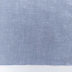 RESTST�CK 67 cm Viskose-Leinen Stoff weich fallend hellblau; Twill Sommerstoff f�r Blusen, Kleider & Hosen