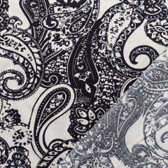 Viskose Twill Stoff Meterware – Paisleymuster ECOVERO