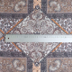 Viskose Stoff Patchwork Paisley Webware – Braunt�ne