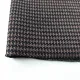 Strickstoff Jacquard Pepita Muster braun schwarz