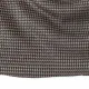 Strickstoff Jacquard Pepita Muster braun schwarz