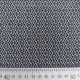 Strickstoff Jacquard Geometrisches Muster Schwarz Wei�