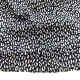 Strickstoff Jacquard Leopardenmuster Schwarz Wei�