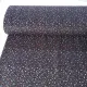 Strickstoff Leomuster Jacquard Glitzer in Regenbogenfarben, dunkelblau dunkelbraun
