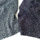 Strickstoff Leomuster Jacquard Glitzer in Regenbogenfarben, dunkelblau dunkelbraun