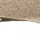Boucl� Stoff Meterware Cognac – warmer Braunton mit klassischer Textur