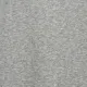 RESTST�CK 55 cm Sweat Stoff elastisch flauschige R�ckseite, hellgrau meliert