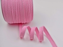 Paspelband Vichy Karo, rosa
