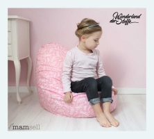 Baumwolle Ranken & Bl�tter, rosa