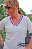 Sweat Stoff flauschige R�ckseite uni, cremewei�