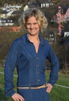 Papierschnittmuster Jeanskleid Damen Lillesol Woman No.26