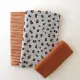 Stoffpaket Jersey mit B�ndchen – Leomuster & Streifen in Caramel