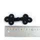 Knebelverschluss Posamentenverschluss schwarz – Ornamentknopf f�r Jacken im Military Style