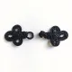 Knebelverschluss Posamentenverschluss schwarz – Ornamentknopf f�r Jacken im Military Style